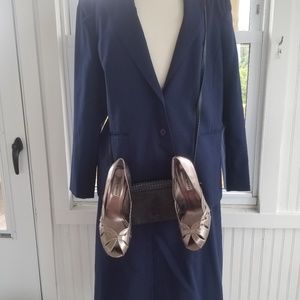 Navy Blue Suit w/Blazer and Skirt